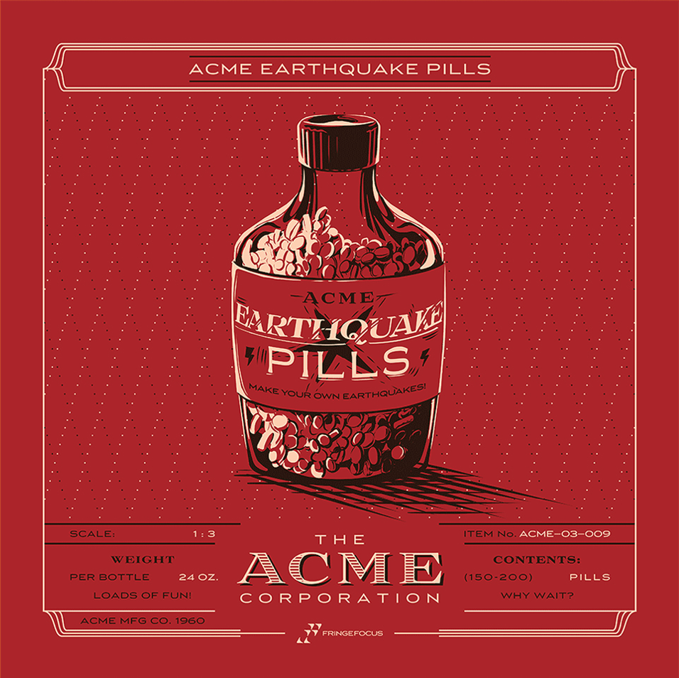 ACME Earthquake Pills